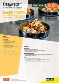 Metro Katalog in Wolgast | Baked Potato mit Bohnen-Süßkartoffel-Chili und gegrilltem Salat | 2026-04-03T00:00:00.000Z - 2026-04-30T00:00:00.000Z