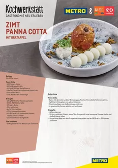 Metro Katalog in Wolgast | METRO - KochwerkstattZIMT PANNA COTTA | 2026-03-31T00:00:00.000Z - 2026-04-18T00:00:00.000Z