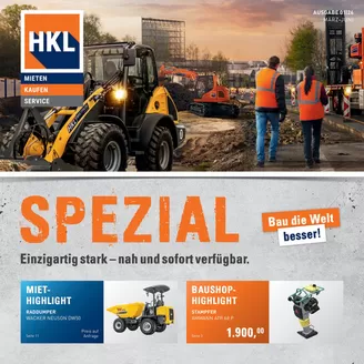 HKL Baumaschinen Center Katalog | Einzigartig stark – nah und sofort verfügbar | 2026-04-08T00:00:00.000Z - 2026-06-30T00:00:00.000Z