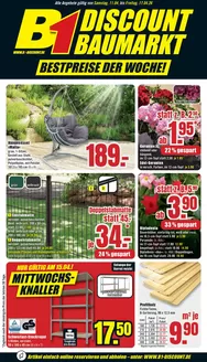 B1 Discount Baumarkt Katalog in Unna | B1 Discount Baumarkt flugblatt | 2026-04-11T00:00:00.000Z - 2026-04-17T00:00:00.000Z