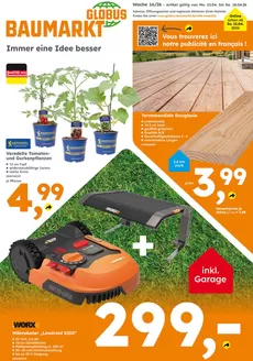 Globus Baumarkt Katalog in Rohrbach (Pfaffenhofen) | Exklusive Schnäppchen | 2026-04-14T00:00:00.000Z - 2026-04-18T00:00:00.000Z