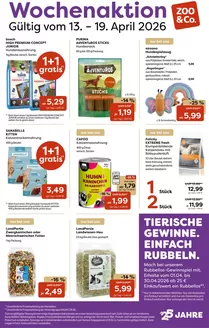 Zoo & Co Katalog in Rohrbach (Pfaffenhofen) | Zoo Co flugblatt | 2026-04-13T00:00:00.000Z - 2026-04-19T00:00:00.000Z