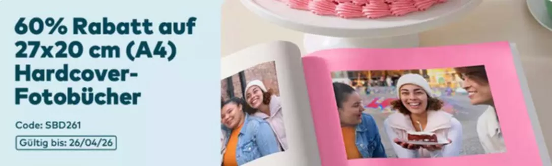 Snapfish Katalog in Lehrte | 60% Rabatt Auf Hardcover Fotobucher | 2026-04-14T00:00:00.000Z - 2026-04-26T00:00:00.000Z