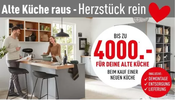 Möbel Wallach Katalog in Pirk | Alte Kuche Raus Herzstuck Rein | 2026-04-14T00:00:00.000Z - 2026-04-27T00:00:00.000Z