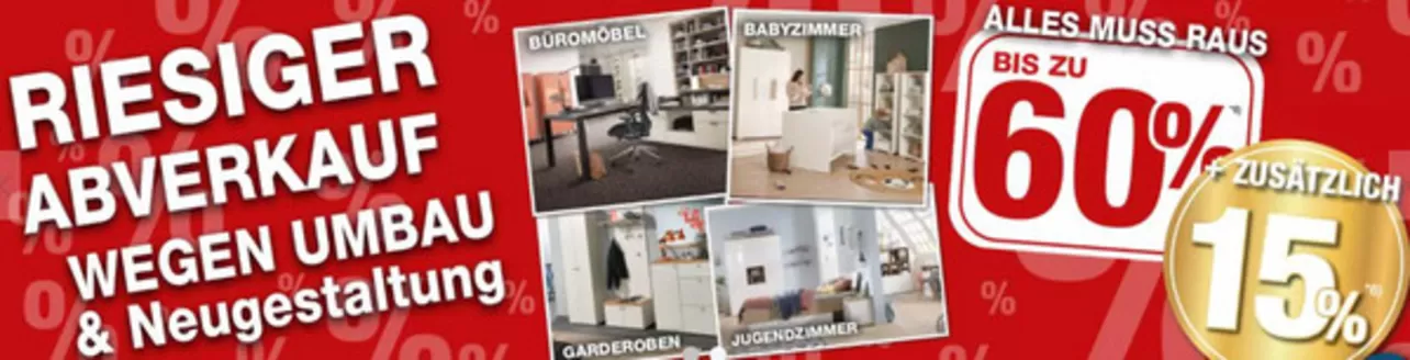 Möbel Inhofer Katalog in Pirk | Riesiger Abverkauf | 2026-04-14T00:00:00.000Z - 2026-04-27T00:00:00.000Z